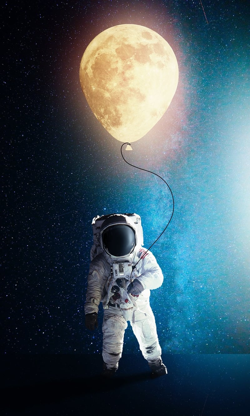 Astronaut in space